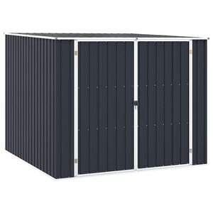 vidaXL Tuinschuur 195x198x159 cm gegalvaniseerd staal antraciet