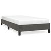 vidaXL Bedframe zonder matras 80x200 cm fluweel donkergrijs