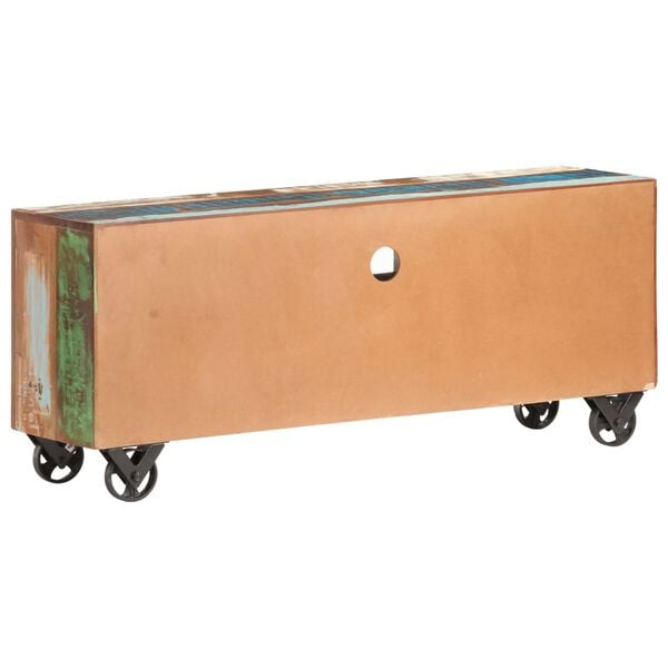 vidaXL Tv-meubel 120x30x50 cm massief gerecycled hout