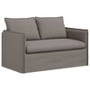 vidaXL Bank Taupe 136 x 82 x 85 cm Stof