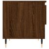 vidaXL Salontafel 50x46x50 cm bewerkt hout bruin eikenkleur
