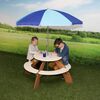 AXI Picknicktafel voor kinderen Orion bruin en wit A031.024.00