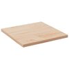 vidaXL Tafelblad vierkant 50x50x2,5 cm massief grenenhout