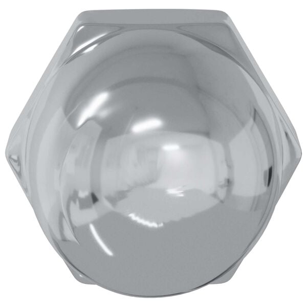 vidaXL Moer 2 pcs Zilver M6 x 10 mm IJzer