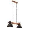 vidaXL Hanglamp industrieel 25 W E27 109 cm zwart