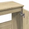 vidaXL Badkamerkast 65x33x60 cm bewerkt hout sonoma eikenkleurig