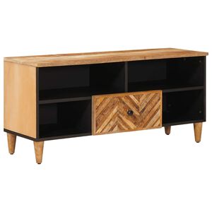 vidaXL Opslagkasten Bruin 100 x 33,5 x 46 cm Massief Mango Hout