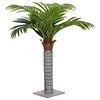 vidaXL Kunstpalmboom 12 bladeren 150 cm groen
