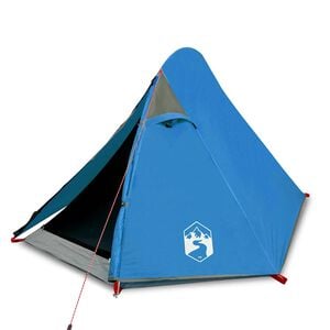 vidaXL Koepeltent 2-persoons waterdicht blauw