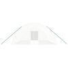 vidaXL Tuinkas met stalen frame 36 m&sup2; 6x6x2,85 m wit