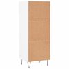 vidaXL Schoenenkast 40x36x105 cm bewerkt hout hoogglans wit