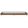 vidaXL Bedframe zonder matras bewerkt hout bruin eikenkleur 100x200 cm