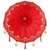 vidaXL Balinese parasol met basis Rood 95 x 95 x 260 cm