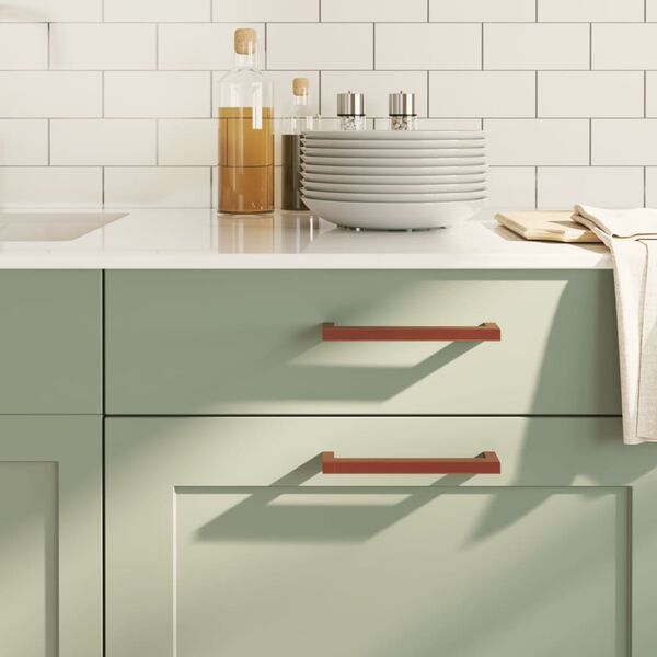 vidaXL Handvatten 20 st 160 mm roestvrij staal bronskleurig