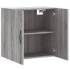 vidaXL Wandkast 60x31x60 cm bewerkt hout grijs sonoma eikenkleurig