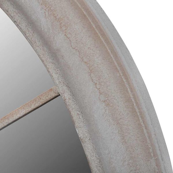 vidaXL Tuinspiegel rustiek boogvormig 69x89 cm