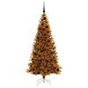 vidaXL Kerstboom met 300 LED met standaard Goud 180 cm PET