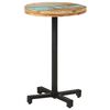 vidaXL Bistrotafel rond &Oslash;50x75 cm massief gerecycled hout