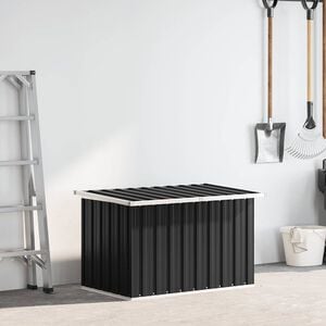 vidaXL Tuinbox 109x67x65 cm antraciet