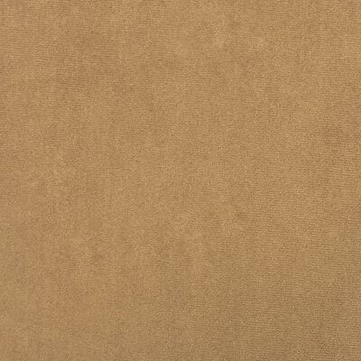 vidaXL 3-delige Loungeset met kussens fluweel bruin