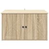vidaXL Kattenhuis Sonoma 85 x 55 x 50,5 cm Bewerkt hout