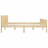 vidaXL Bedframe massief grenenhout 200x200 cm