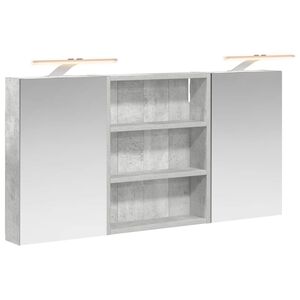 vidaXL Badkamerkastenset 3 pcs 100 x 10,5 x 50 cm Bewerkt hout