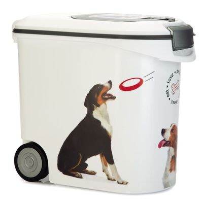 Curver Voedselcontainer hond met wielen 35 L