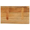 vidaXL Tafelblad met natuurlijke rand 60x40x2,5 cm massief mangohout