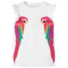 Kindershirt 128 ecru