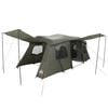 vidaXL 3-persoons 3-persoons Legergroen 185T Polyester met PU Coating