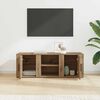 vidaXL TV-kast Artisan Eiken 100 x 31,5 x 35 cm Bewerkt hout