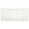 vidaXL Plantenbak verhoogd hekontwerp 150x50x70 cm grenenhout wit