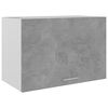 vidaXL Bovenkast 60x31x40 cm bewerkt hout betongrijs