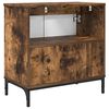 vidaXL Badkamertenk te kast Gerookt eiken 60,5 x 33,5 x 61 cm