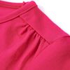 Kindershirt met lange mouwen 116 felroze