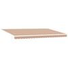 vidaXL Uitschuifbare luifel Meerkleurig 500 x 300 x 165 cm