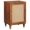 vidaXL Badkamerkast met plank Bruin 38 x 33,5 x 58 cm Bewerkt hout