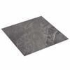 vidaXL Zelfklevende Vloerplanken Zwart 30,5 x 30,5 cm 20 st PVC