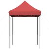 vidaXL Partytent Bordeauxrood 200 x 200 x 306 cm Oxford Stof