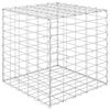 vidaXL Gabion plantenbak verhoogd kubus 50x50x50 cm staaldraad