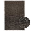 vidaXL Vloerkleed ZIZUR binnen en buiten 120x170cm jute look antraciet