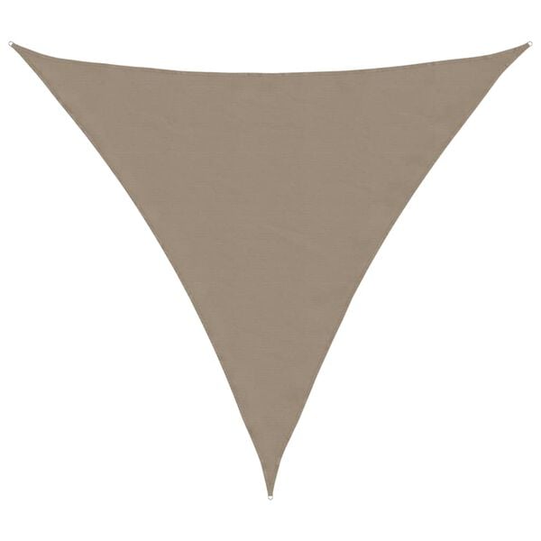 vidaXL Zonnescherm Taupe 2x2x2 m 100% Polyester Oxford