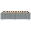 vidaXL Bedframe zonder matras 120x200 cm stof lichtgrijs