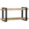 vidaXL Wandschap 90x33x45 cm massief ruw mangohout