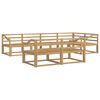 vidaXL Buiten bankenset 8 pcs Wit 325 x 166,5 x 73 cm