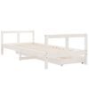 vidaXL Kinderbedframe met lades 80x200 cm massief grenenhout