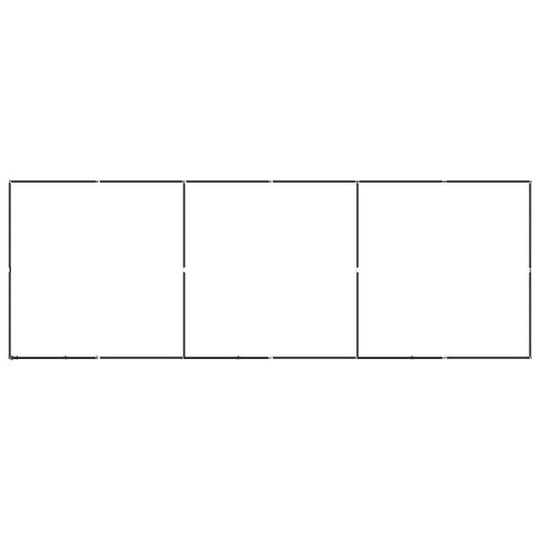 vidaXL Hondenkennel 11,06 m&sup2; staal