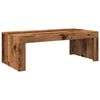 vidaXL Salontafel 102x50x35 cm bewerkt hout oude houtkleurig