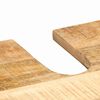 vidaXL Badkamermeubelset met plank 3 pcs Bruin Massief Mango Hout